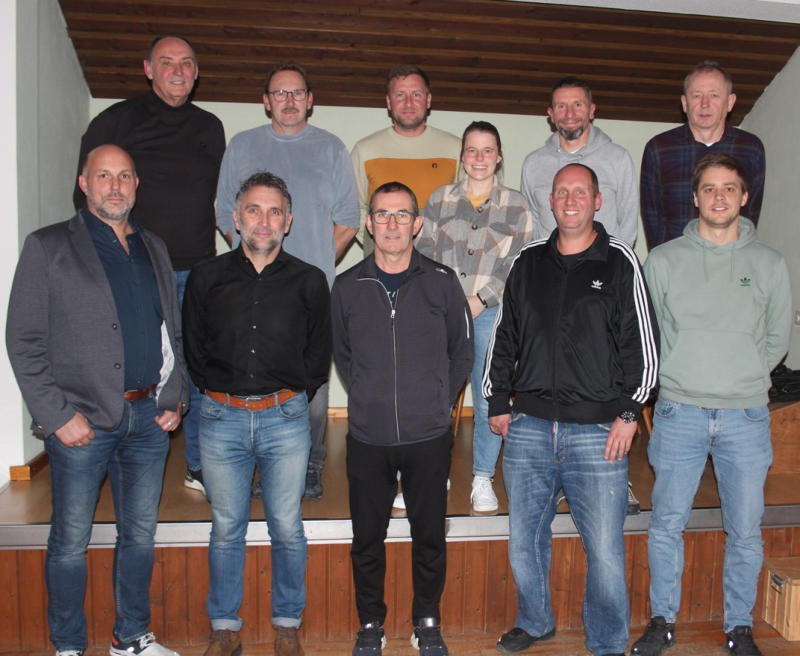 Vorstandschaft TC Oberpöring 2025